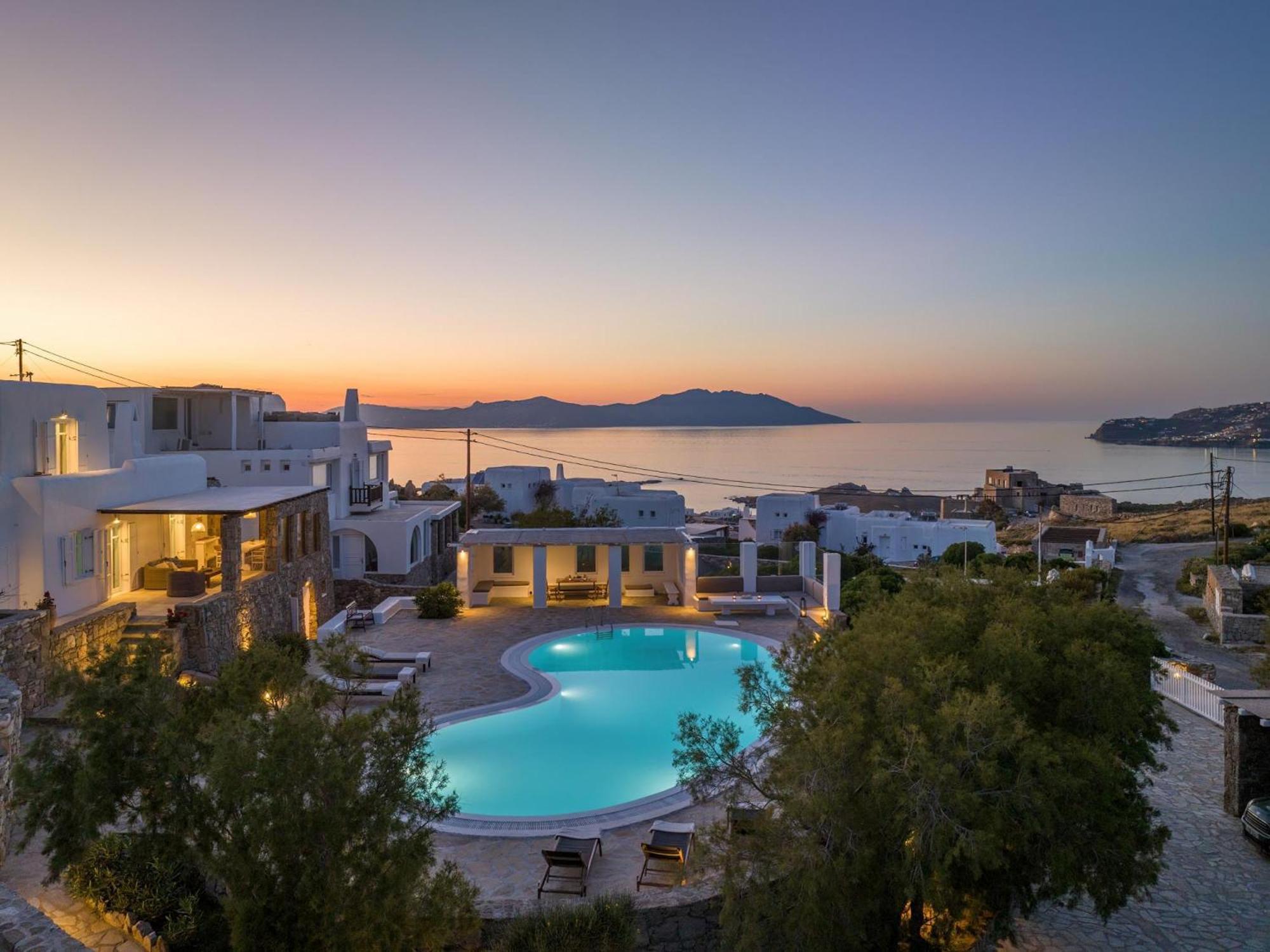 Villa Zanetti Mykonos Agios Ioannis Diakoftis エクステリア 写真