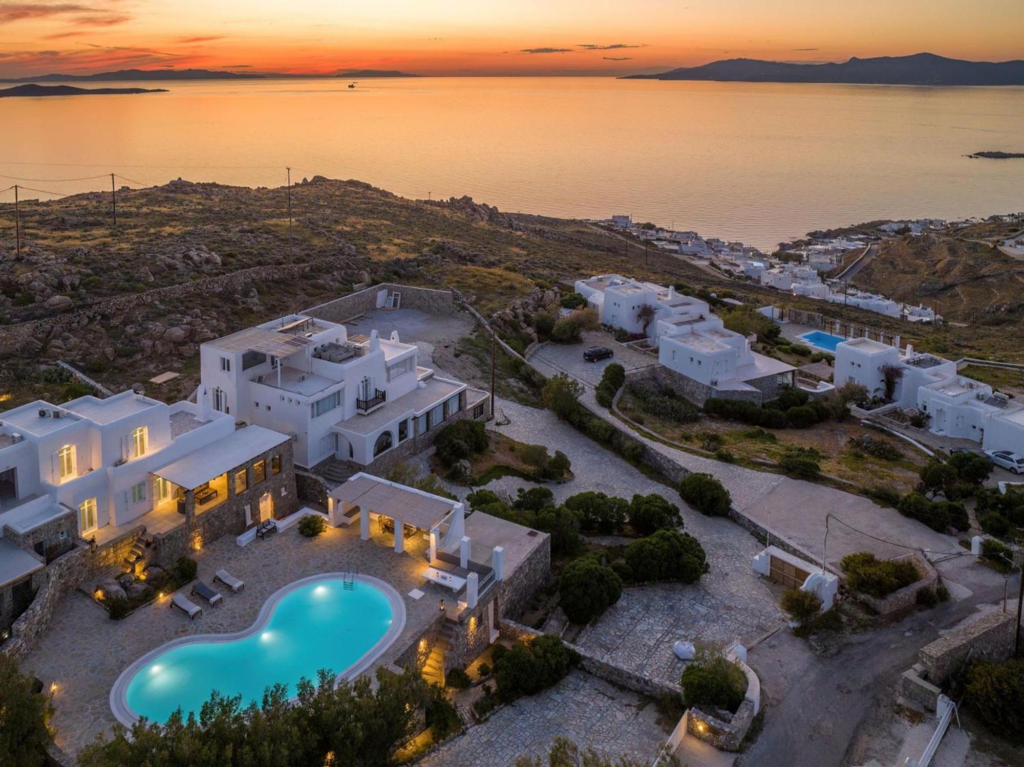Villa Zanetti Mykonos Agios Ioannis Diakoftis エクステリア 写真