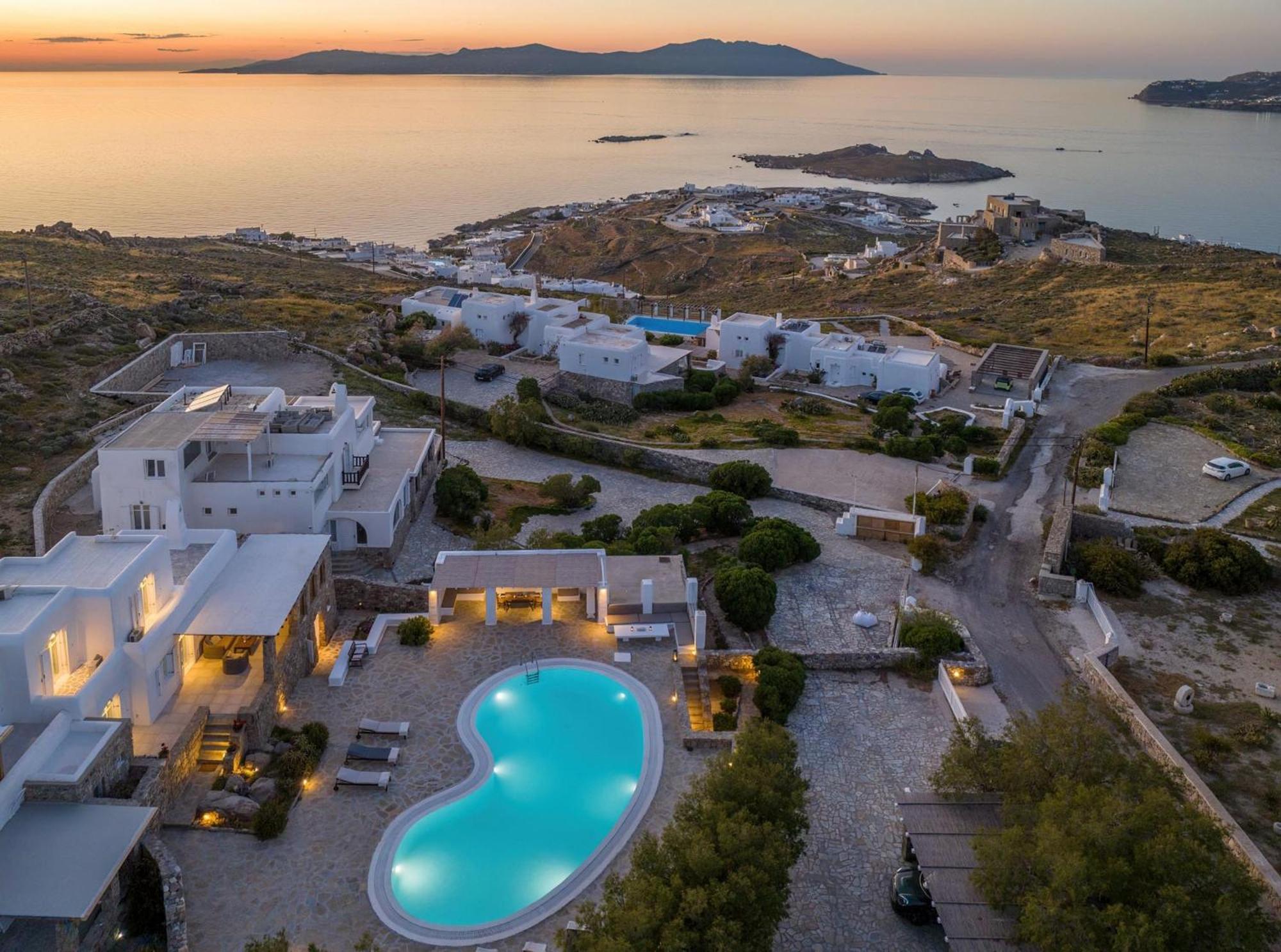 Villa Zanetti Mykonos Agios Ioannis Diakoftis エクステリア 写真