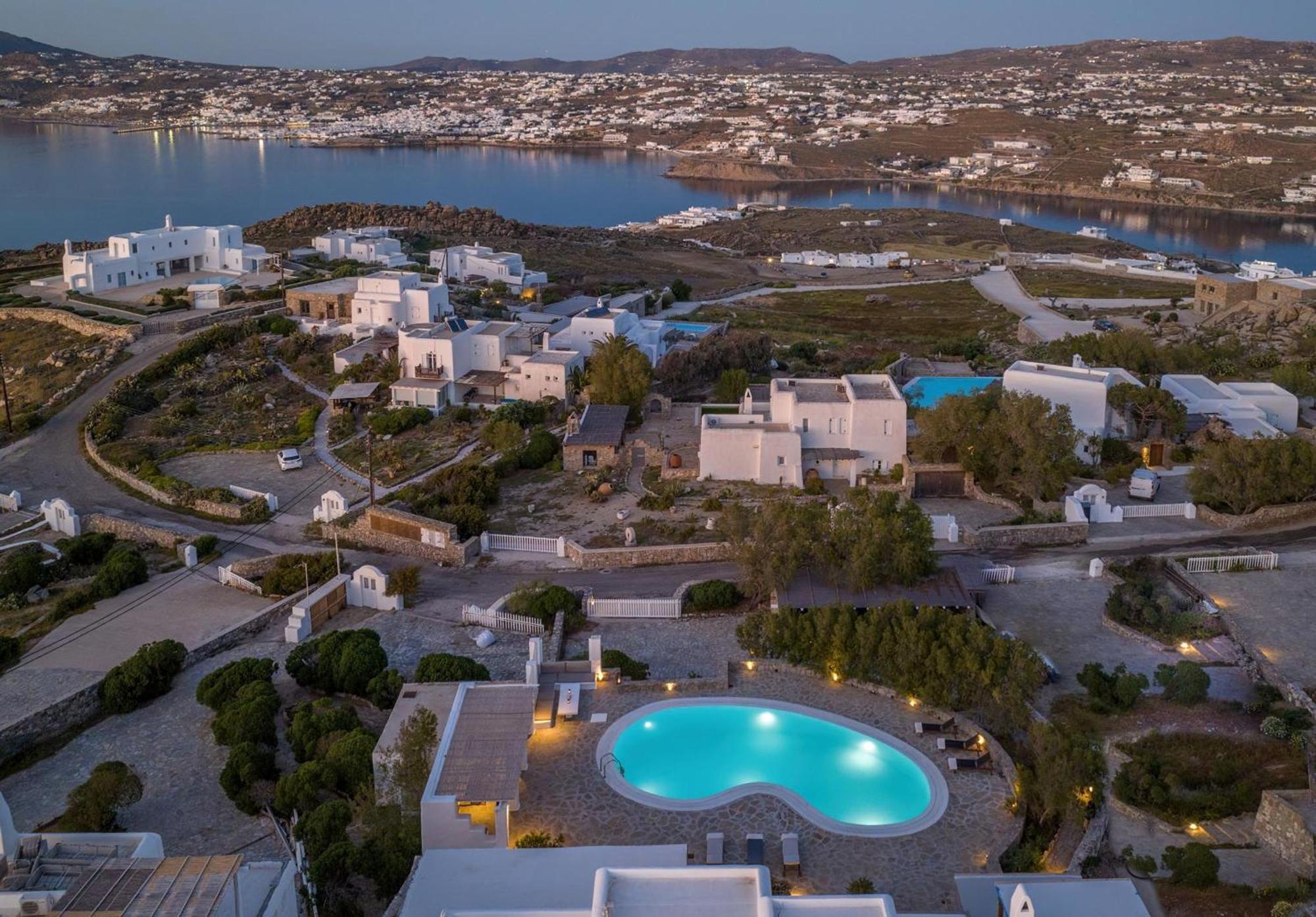 Villa Zanetti Mykonos Agios Ioannis Diakoftis エクステリア 写真