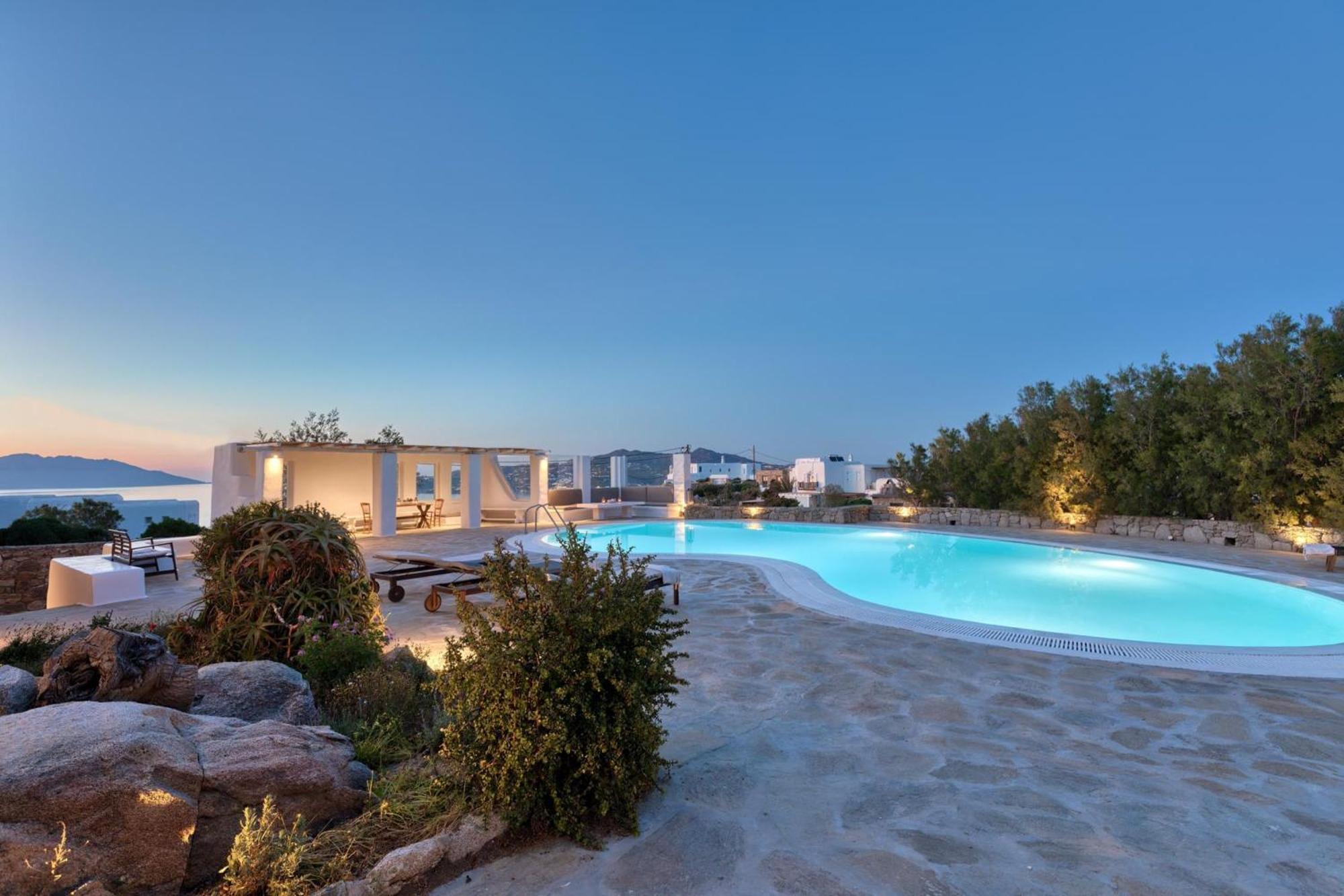 Villa Zanetti Mykonos Agios Ioannis Diakoftis エクステリア 写真