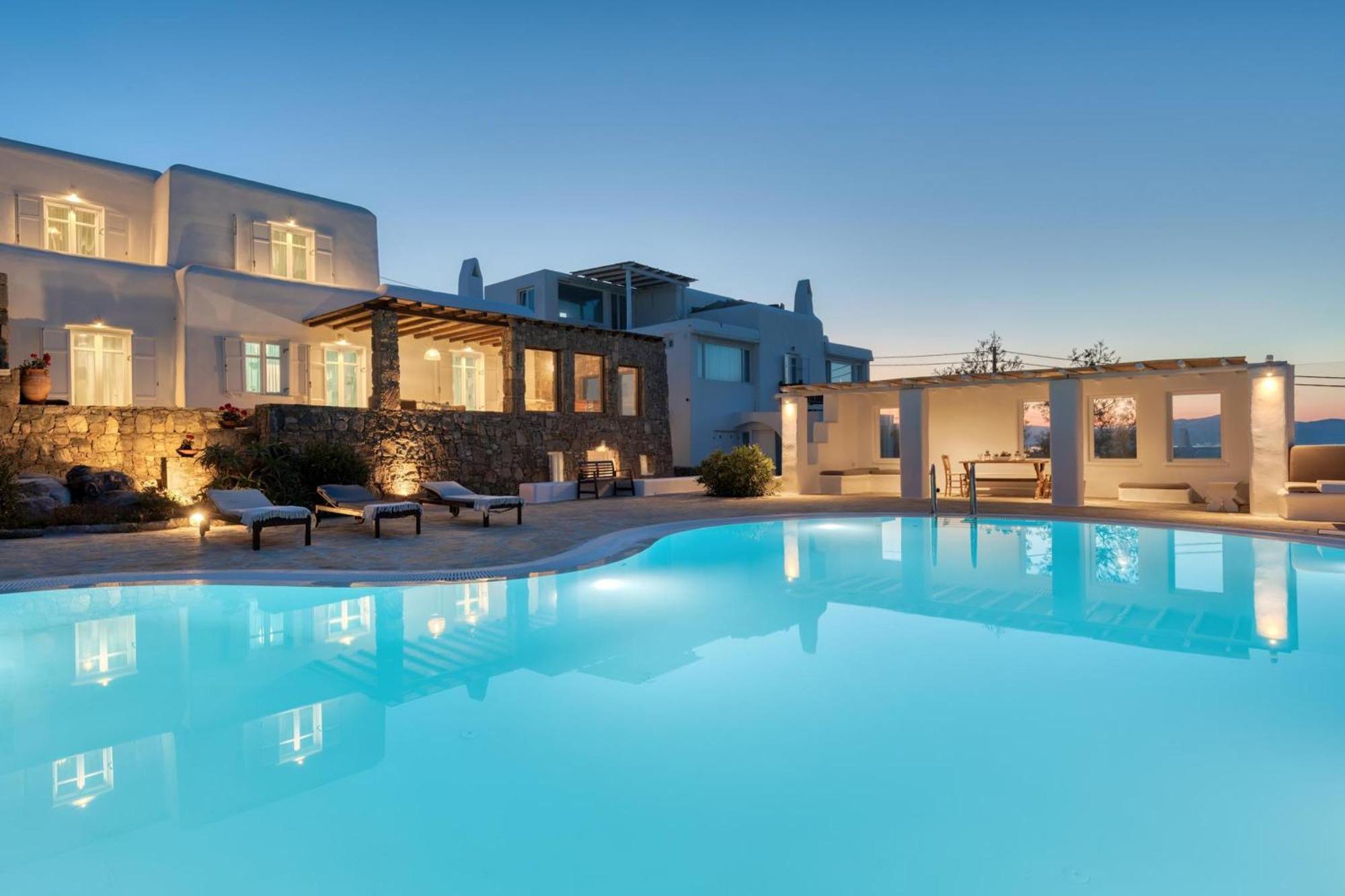 Villa Zanetti Mykonos Agios Ioannis Diakoftis エクステリア 写真