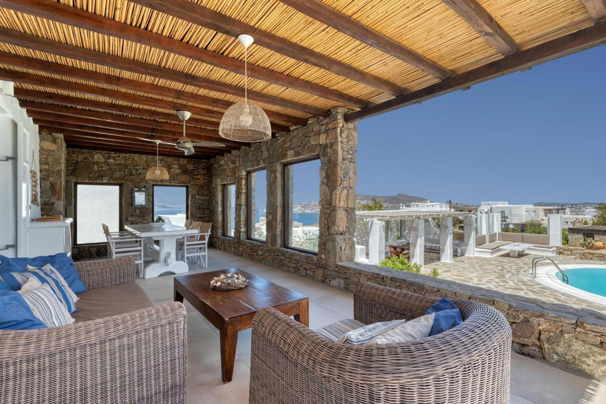 Villa Zanetti Mykonos Agios Ioannis Diakoftis エクステリア 写真