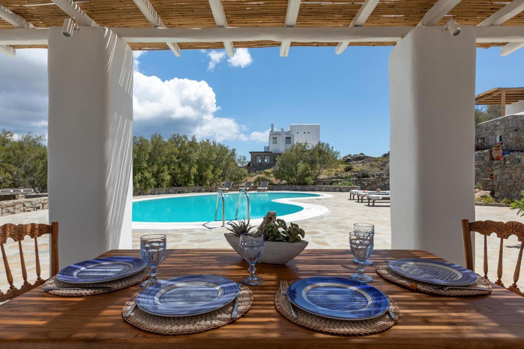 Villa Zanetti Mykonos Agios Ioannis Diakoftis エクステリア 写真