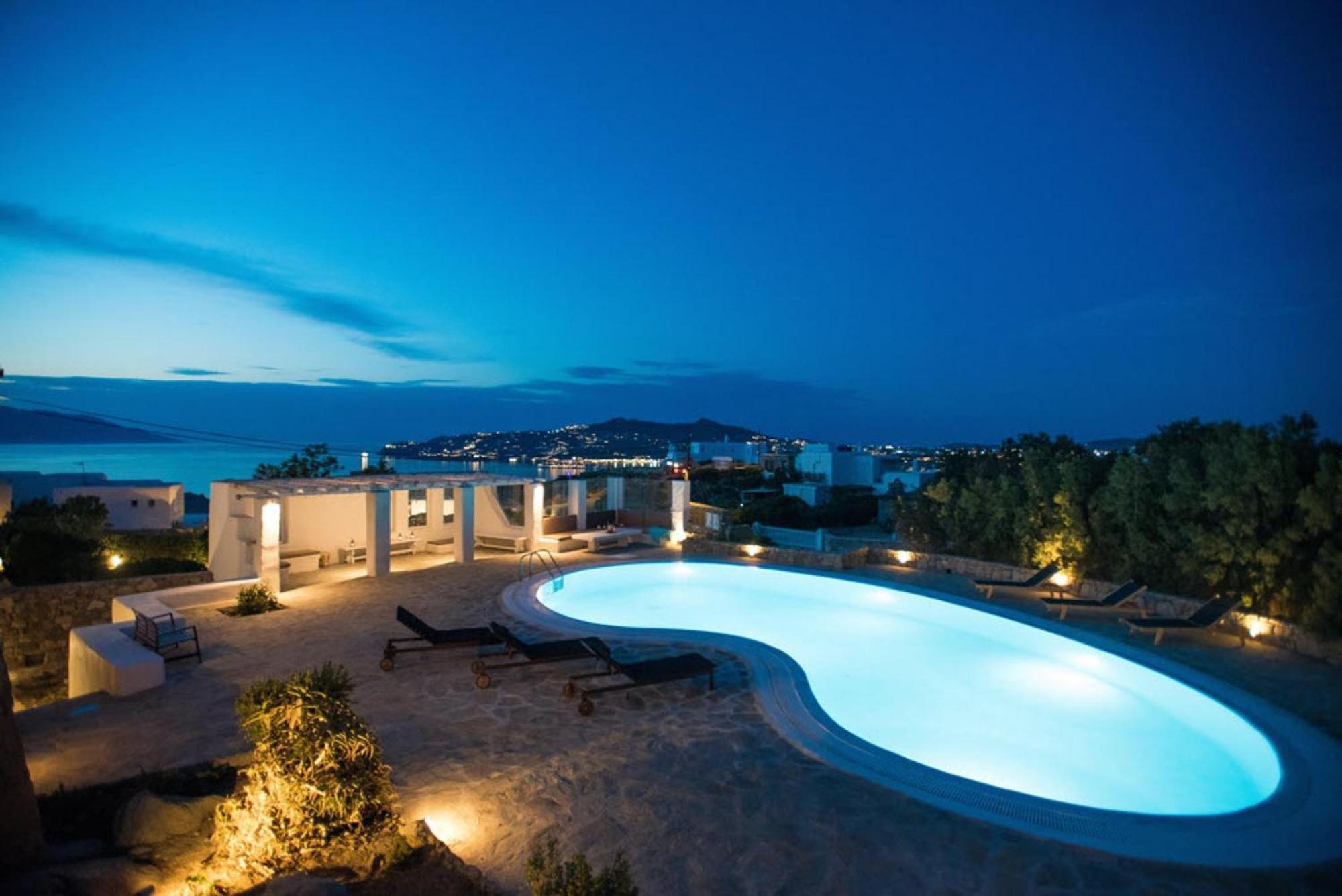 Villa Zanetti Mykonos Agios Ioannis Diakoftis エクステリア 写真
